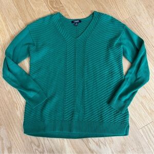Green Small Chaps Women's Sweater